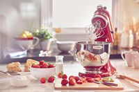 KitchenAid - Artisan Series 5 Quart Tilt-Head Stand Mixer - KSM150PSER - Empire Red - Accessories