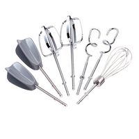 Hamilton Beach - 6 Speed Hand Mixer with Easy Clean Beaters and Snap-On Case - WHITE - Accessories