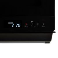 Panasonic - HomeCHEF .7 Cu. Ft. 7-in-1 Compact Oven with Steam and Convection - Black - Accessories