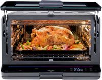 GE Profile - UltraFast Smart Airfry Oven with No Preheat & Built-in WiFi - Black - Accessories