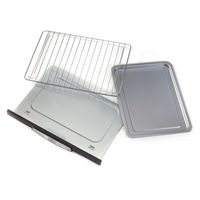 Hamilton Beach - 2-Slice Toaster Oven - Stainless steel - Accessories