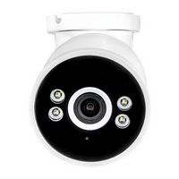 Swann - AdvancedX 4K Security Camera PoE Outdoor Bullet, Color Night Vision, Smart Video Analytic...