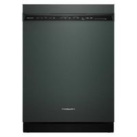 KitchenAid - 24" Front Control Built-In Stainless Steel Tub Dishwasher with Third Level Jet Rack ...