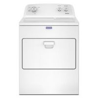 Maytag - 7.0 Cu. Ft. Top Load Electric Dryer with Wrinkle Prevent Option - White