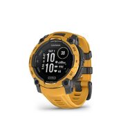 Garmin - Instinct 3 Solar GPS Smartwatch 45 mm Fiber-reinforced Polymer - Solar Sunburst with Sun...