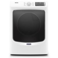 Maytag - 7.3 Cu. Ft. Stackable Gas Dryer with Extra Power Button - White