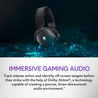 Alienware - Dual Mode Wireless Gaming Headset - AW720H - Dark Side of the Moon - Alternate Views