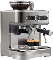 Philips - Barista Brew Semi Automatic Espresso Machine with Milk Frother - Stainless Steel - Alternate Views