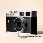 Camp Snap - CS-Pro Screen Free Point & Shoot Digital Camera - Black - Alternate Views