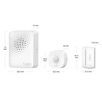 TP-Link - Tapo TTB10 Smart Sensor Starter Kit - Motion Detector, Contact Sensors, and Hub Include... - Alternate Views