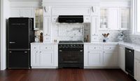 Unique Appliances - 36 inches - Externally Vented - Under cabinet Range Hood - Midnight Black - Alternate Views
