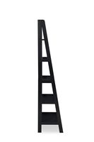 Linon Home Décor - Radford Five-Tier Ladder Bookshelf - Black - Alternate Views