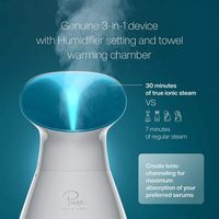 Pure Daily Care - Nano Ionic Facial Steamer with 5 Piece Skin Kit and Hyaluronic Serum - Teal - Alternate Views