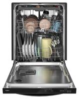 Whirlpool - 24” Stainless Steel Dishwasher with AI Intelligent Wash - 47 dBA .- Print Resistant B... - Alternate Views