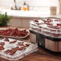 LEM Product - 5-Tray Digital Dehydrator - Black - Alternate Views