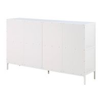 OSP Home Furnishings - Ace 8 Cube Bookcase/Storage - White - Alternate Views