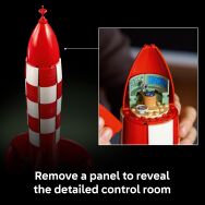 LEGO - Ideas Tintin Moon Rocket Building Set 21367 - Alternate Views