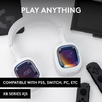 Astro Gaming - A30 Wireless Gaming Headset for PS5, PS4, Nintendo Switch, PC, Mobile - White - Alternate Views