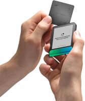 Ledger - Flex Crypto Hardware Wallet with Recovery Key - Oxidate Green - Alternate Views