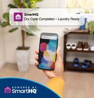 GE - 7.8 Cu. Ft. Stackable Smart Electric Dryer with Sanitize Cycle - Carbon Graphite - Alternate Views