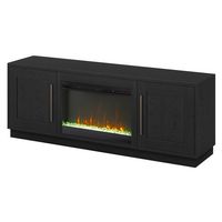 Camden&Wells - Cove Crystal Fireplace TV Stand for Most TVs up to 75
