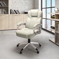 CorLiving - Executive Office Chair - White - Alternate Views