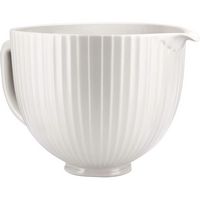 KitchenAid - 5-Qt. Ceramic Bowl for Tilt-Head Stand Mixers - Classic Columns - Alternate Views