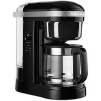KitchenAid - 12-Cup Drip Coffee Maker with Spiral Showerhead - Onyx Black - Alternate Views