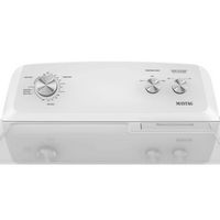 Maytag - 7.0 Cu. Ft. Top Load Electric Dryer with Wrinkle Prevent Option - White - Alternate Views