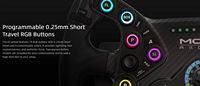 Moza Racing - KS Gaming Steering Wheel - Black - Alternate Views