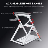 GTPlayer - Sim Racing Wheel Stand Simulator Cockpit Wheel Stand fit for Logitech G25 G27 G29 G920... - Alternate Views