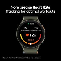 Samsung - Bespoke Galaxy Watch7 Aluminum Smartwatch 40mm BT - Cream - Alternate Views