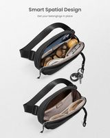 tomtoc - SlingBean-T32 1.5L Sling Bag with RFID Blocking, Belt Bag Fanny Pack Waist Bag Crossbody... - Alternate Views