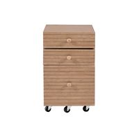 Linon Home Décor - Rosita Three-Drawer File Cabinet - Natural - Alternate Views