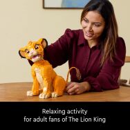 LEGO - Disney Young Simba the Lion King Fan Disney Collection Building Set 43247 - Alternate Views