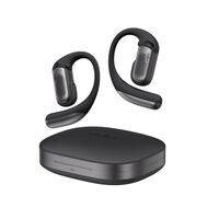 Shokz - OpenFit Pro Open-Ear True Wireless Bluetooth Active Noise Reduction Earbuds - Black - Alternate Views