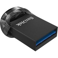 SanDisk - Ultra Fit 512GB USB 3.1 Flash Drive - Black - Alternate Views