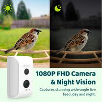 Birdfy Smart Bird Feeder with Camera, Bird Watching Camera with Solar Panel, AI Identify 6000+ Sp... - Alternate Views