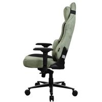 Arozzi - Vernazza Series Top-Tier Premium Supersoft Upholstery Fabric Gaming Chair - Forest - Alternate Views