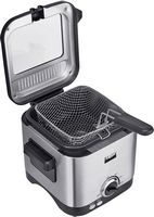 bella PRO - 1.6-qt. Deep Fryer - Stainless Steel - Alternate Views