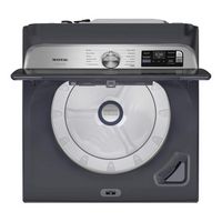 Maytag - 5.2 Cu. Ft. Smart Top Load Washer with Pet Pro - Midnight Steel - Alternate Views