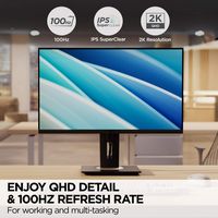 ViewSonic - VG2748A-2K 27 IPS QHD Ergonomic Ambient Light Sensor Monitor (USB HUB, DP, HDMI, VGA)... - Alternate Views