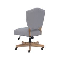Linon Home Décor - Kaynorth Button-Tufted French Country Office Chair - Gray - Alternate Views