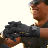 BROWNMED - Vibration Therapy Glove Intellinetix® Left and Right Hand Small - Black - Alternate Views