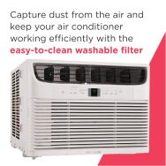 Frigidaire - 115V 12,000 BTU 550 Sq. Ft. Smart Window Air Conditioner with Remote - White - Alternate Views