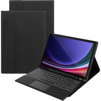 SaharaCase - Keyboard Case with TrackPad for Samsung Galaxy Tab S10+, Tab S9+, and Tab S9 FE+ - B... - Alternate Views