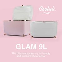 Cooluli Glam 9L Mini Skincare Fridge - White - Alternate Views