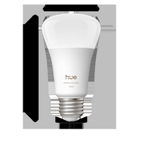 Philips - Hue A19 Bluetooth 75W Smart LED Bulb (2-Pack) - White and Color Ambiance - Alternate Views