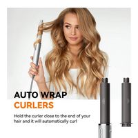 Fentgo - Air Styling and Drying System, 5 in 1 Hair Styler with Automatic Curlers Hot Air Brush S... - Alternate Views