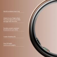 Oura - Ring 5 - Smart Ring - Size Before You Buy with OR5 Sizing Kit - Size 11 - Deep Rose - (2026) - Alternate Views